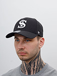 Бейсболка 47 BRAND арт. BCPTN-MVPSP06WBP Chicago White Sox MLB (черный)